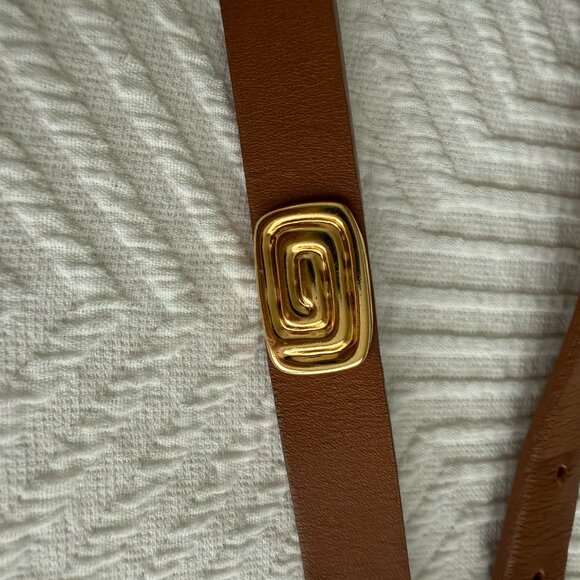 Cleo Italian Leather Belt, Streets Ahead, Size M